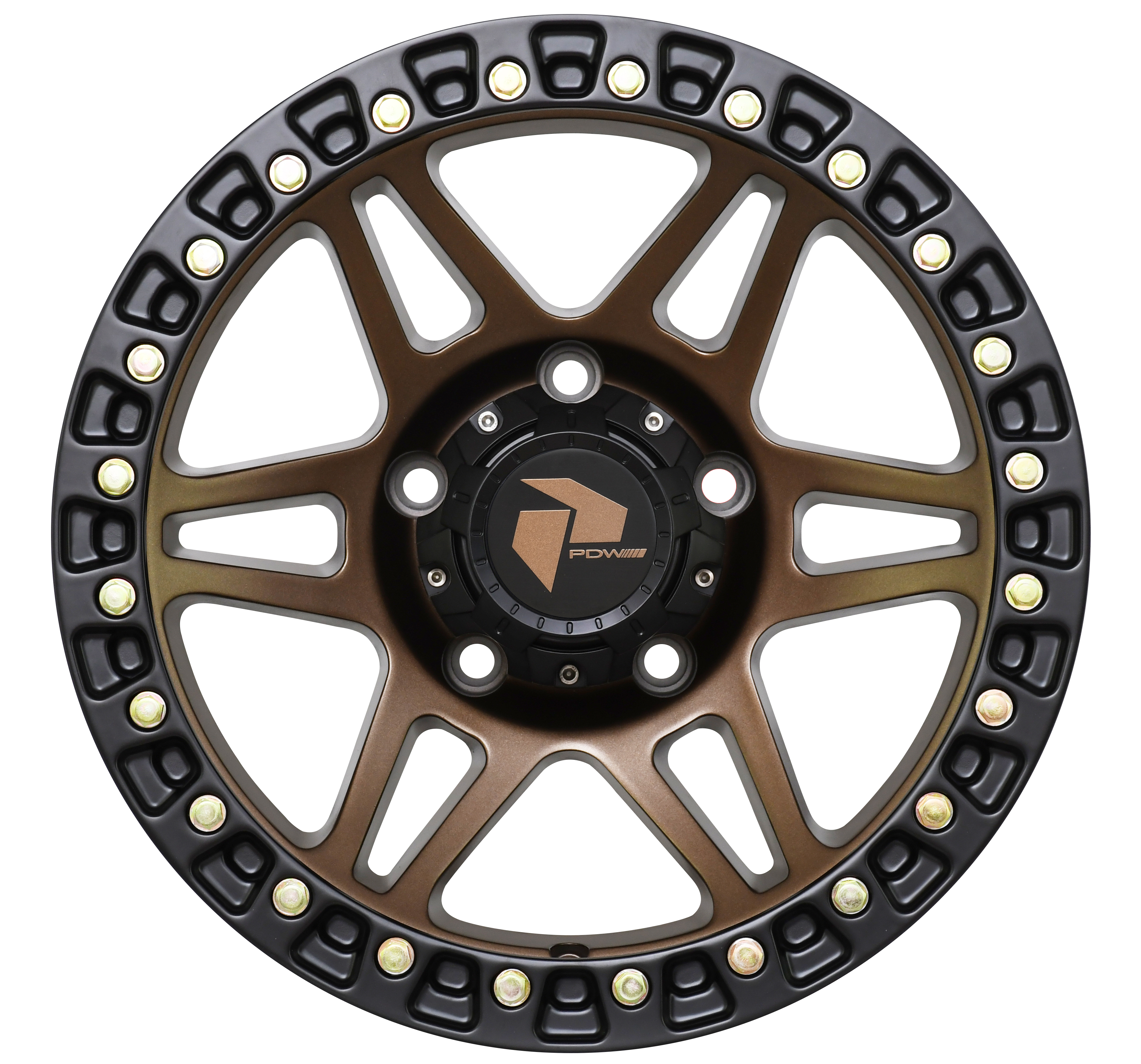 PDW Wheel - BEAST - BRONZE CENTRE