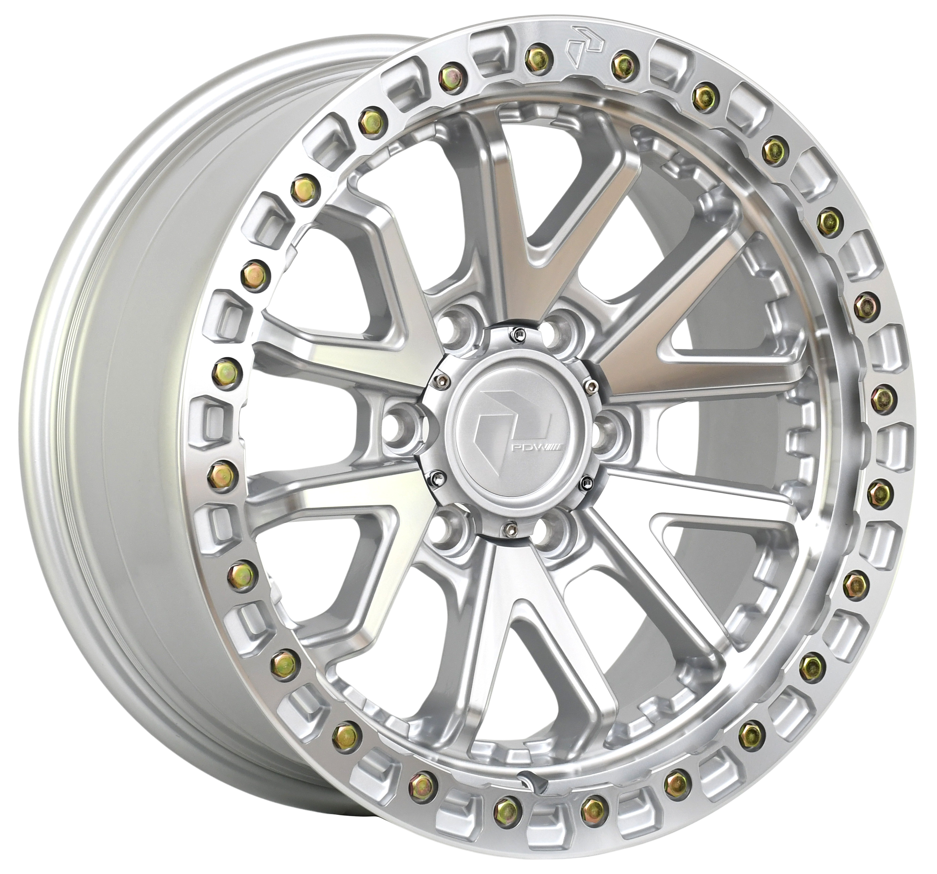 PDW Wheel - DOMINATOR - SILVER MACHINED