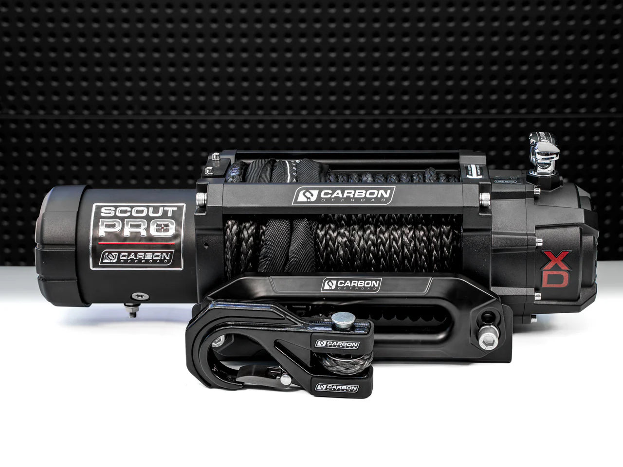 Carbon Scout Pro - 10000lb Winch V3 - Black