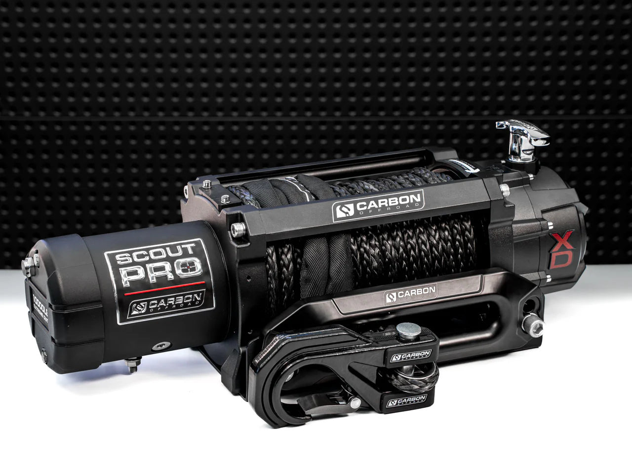 Carbon Scout Pro - 10000lb Winch V3 - Black