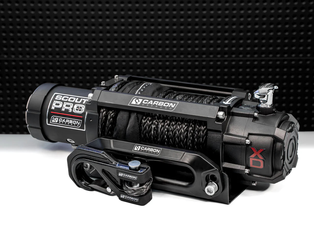 Carbon Scout Pro - 10000lb Winch V3 - Black