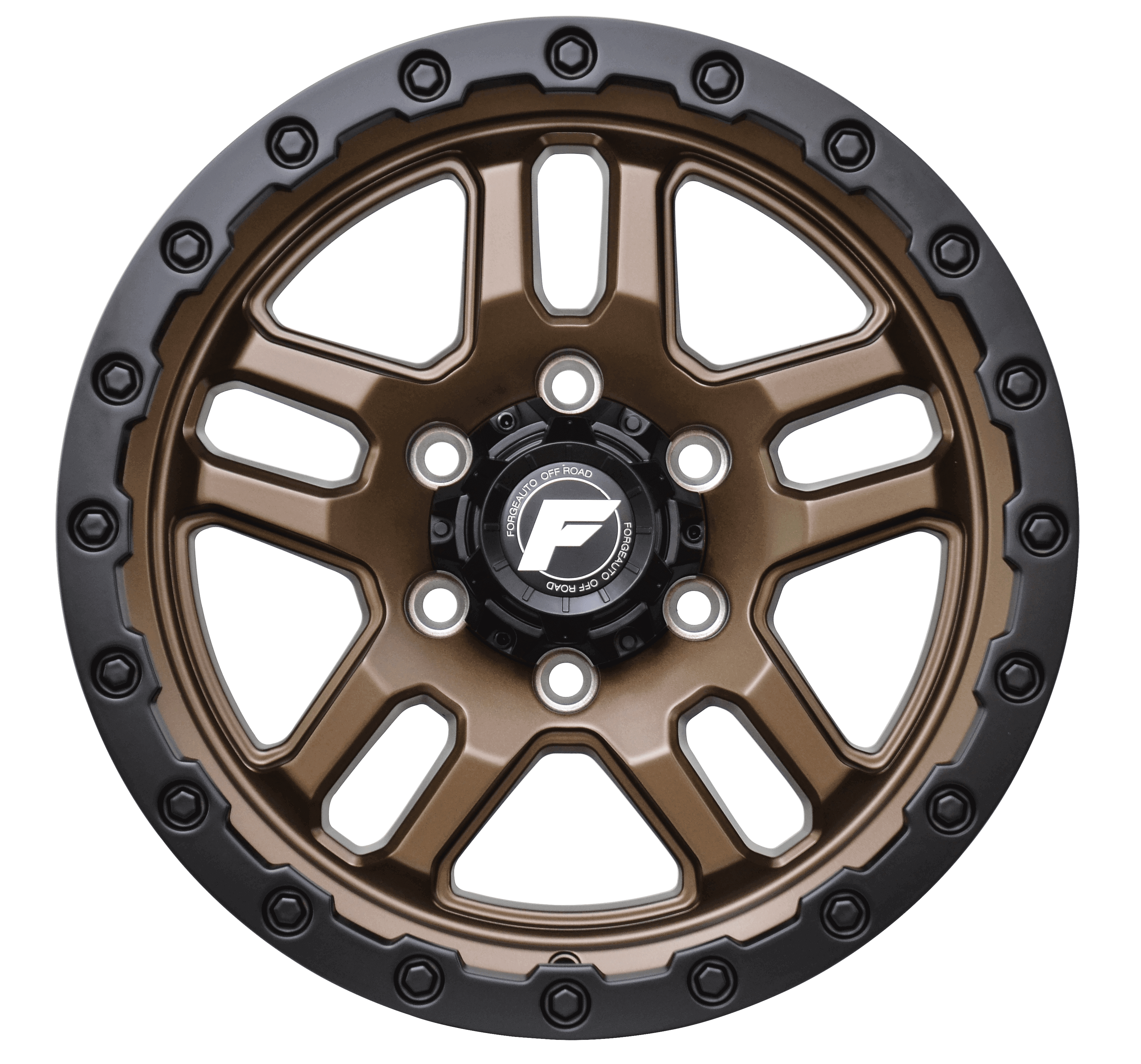 FORGEAUTO Wheel - HOSTILE - BRONZE CENTRE