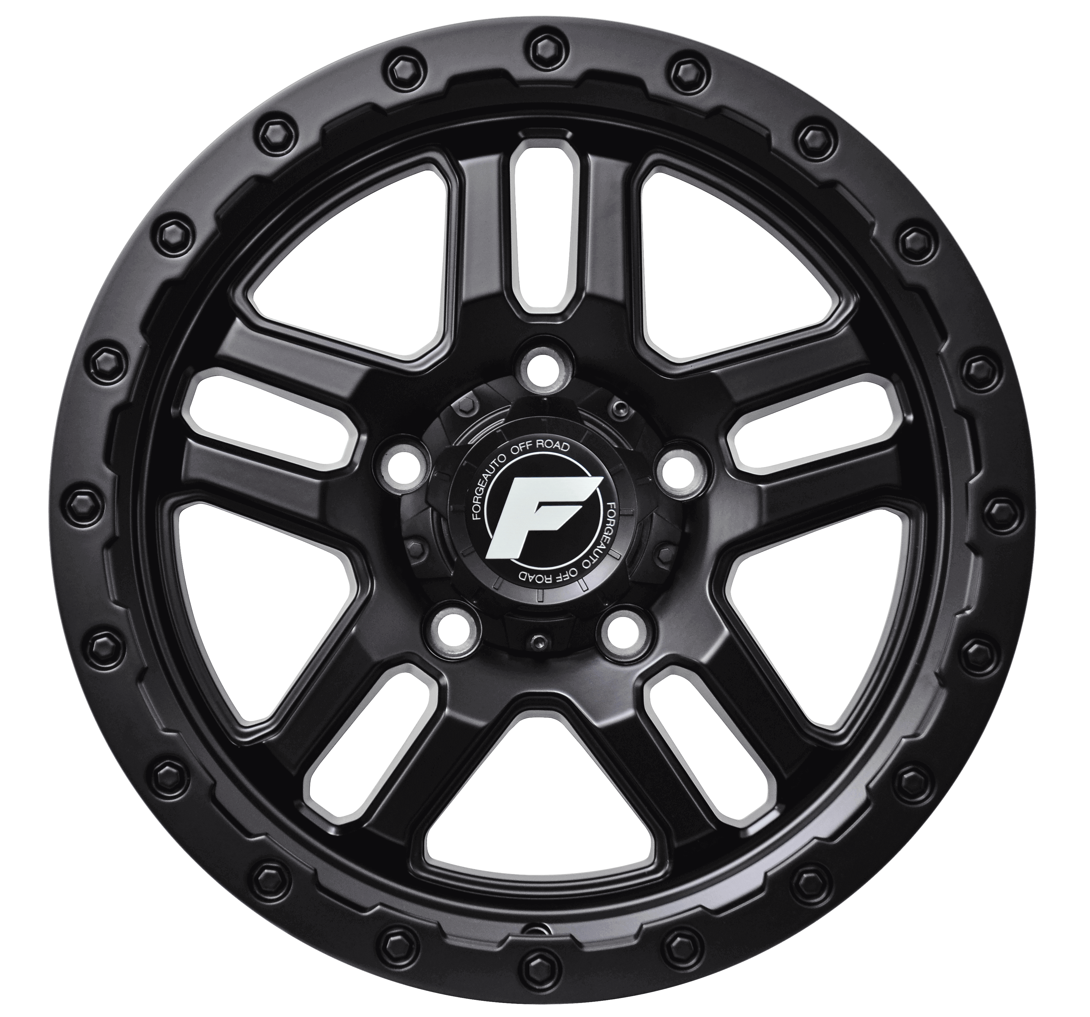 FORGEAUTO Wheel - HOSTILE - SATIN BLACK