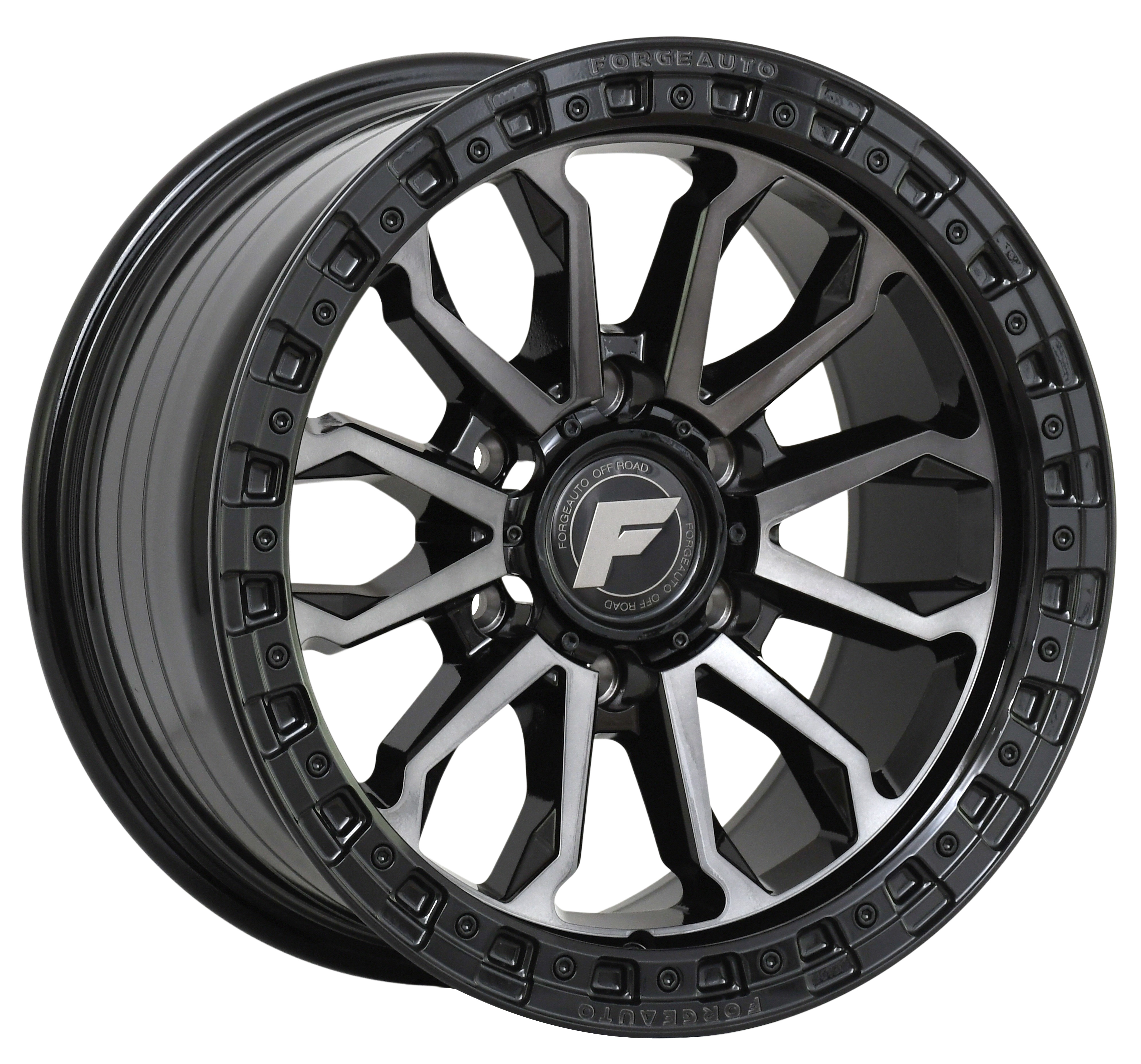 FORGEAUTO Wheel - IMPACT - DARK TINT JET BLACK