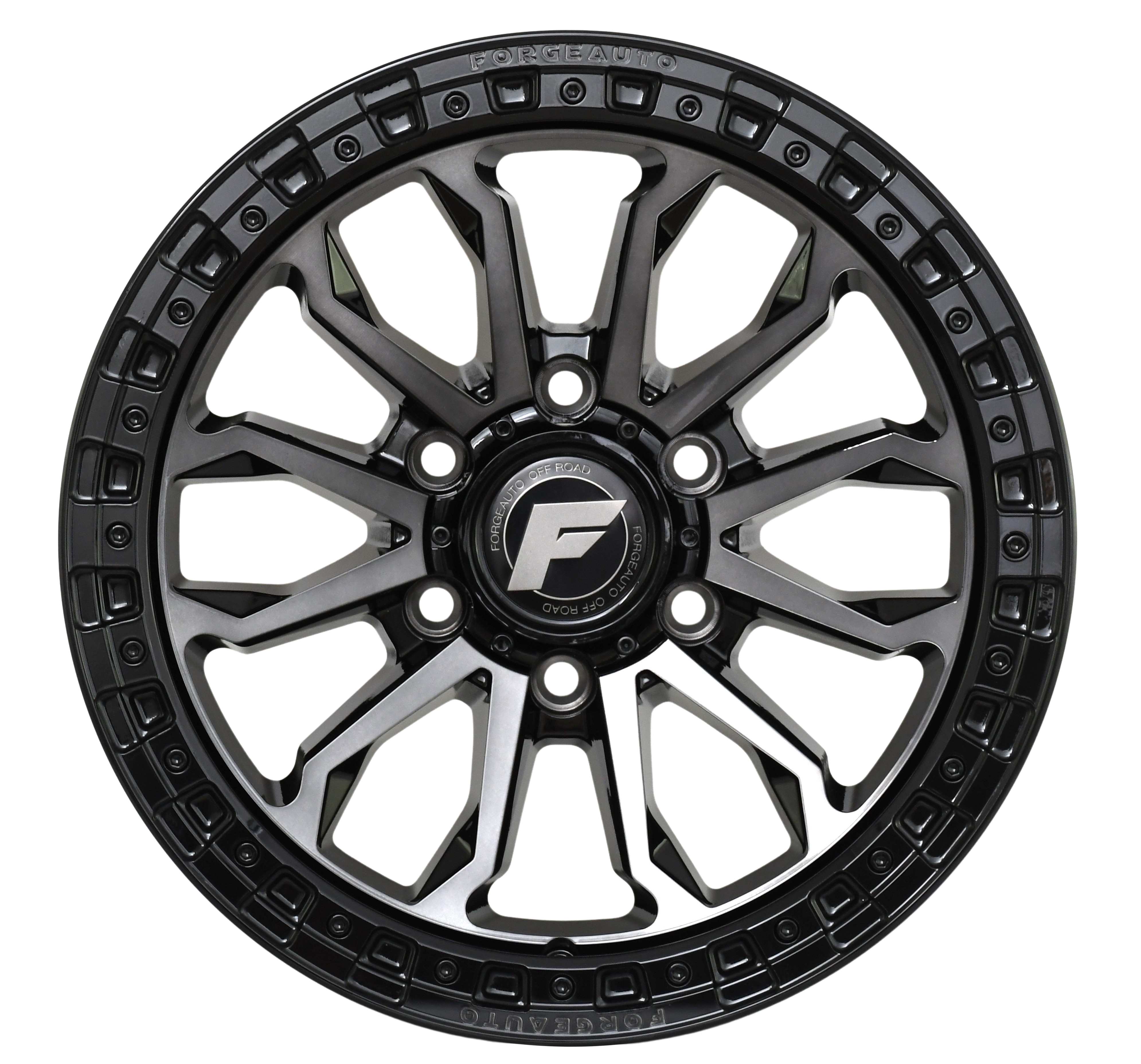 FORGEAUTO Wheel - IMPACT - DARK TINT JET BLACK