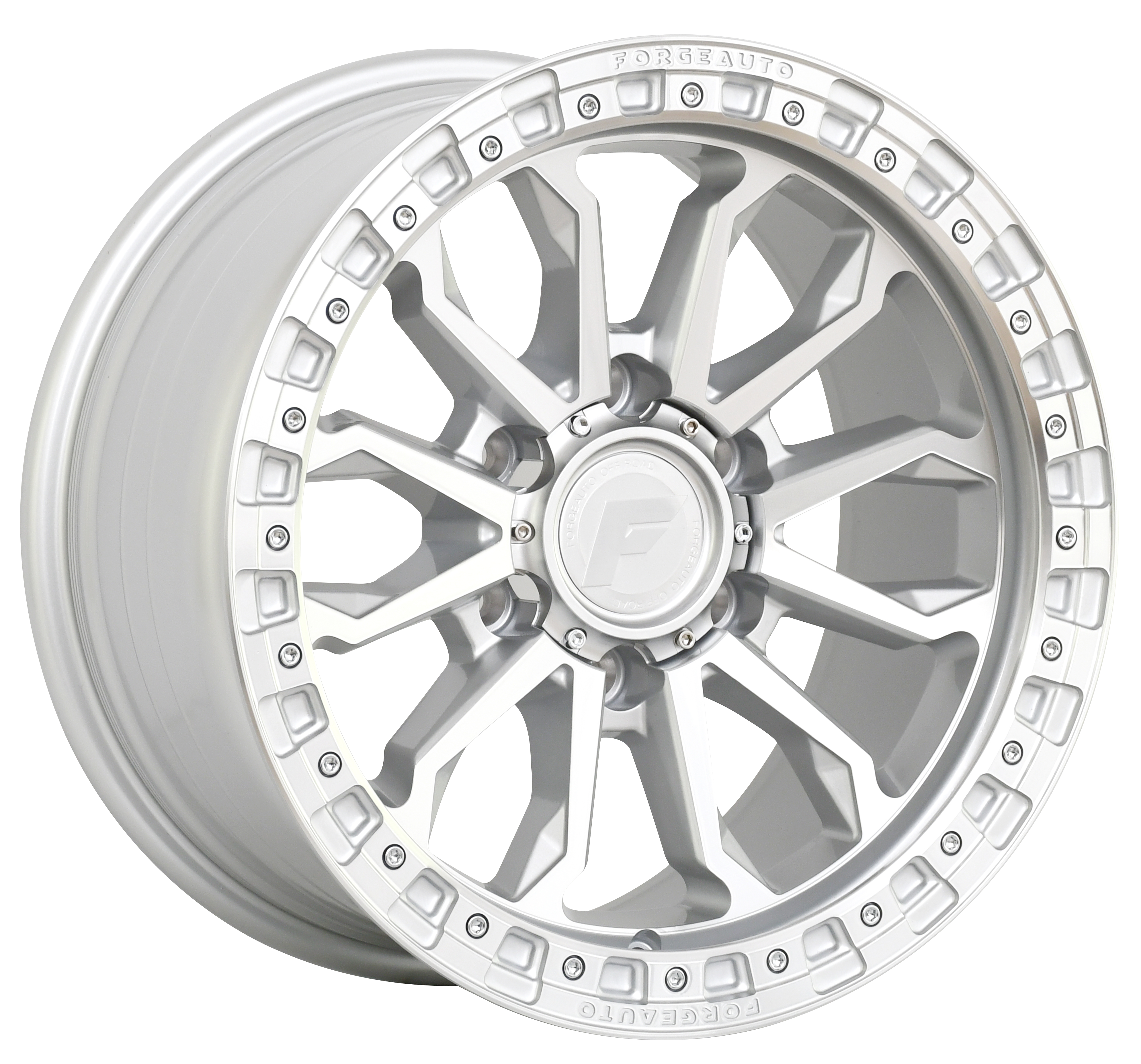 FORGEAUTO Wheel - IMPACT - SILVER MACHINED