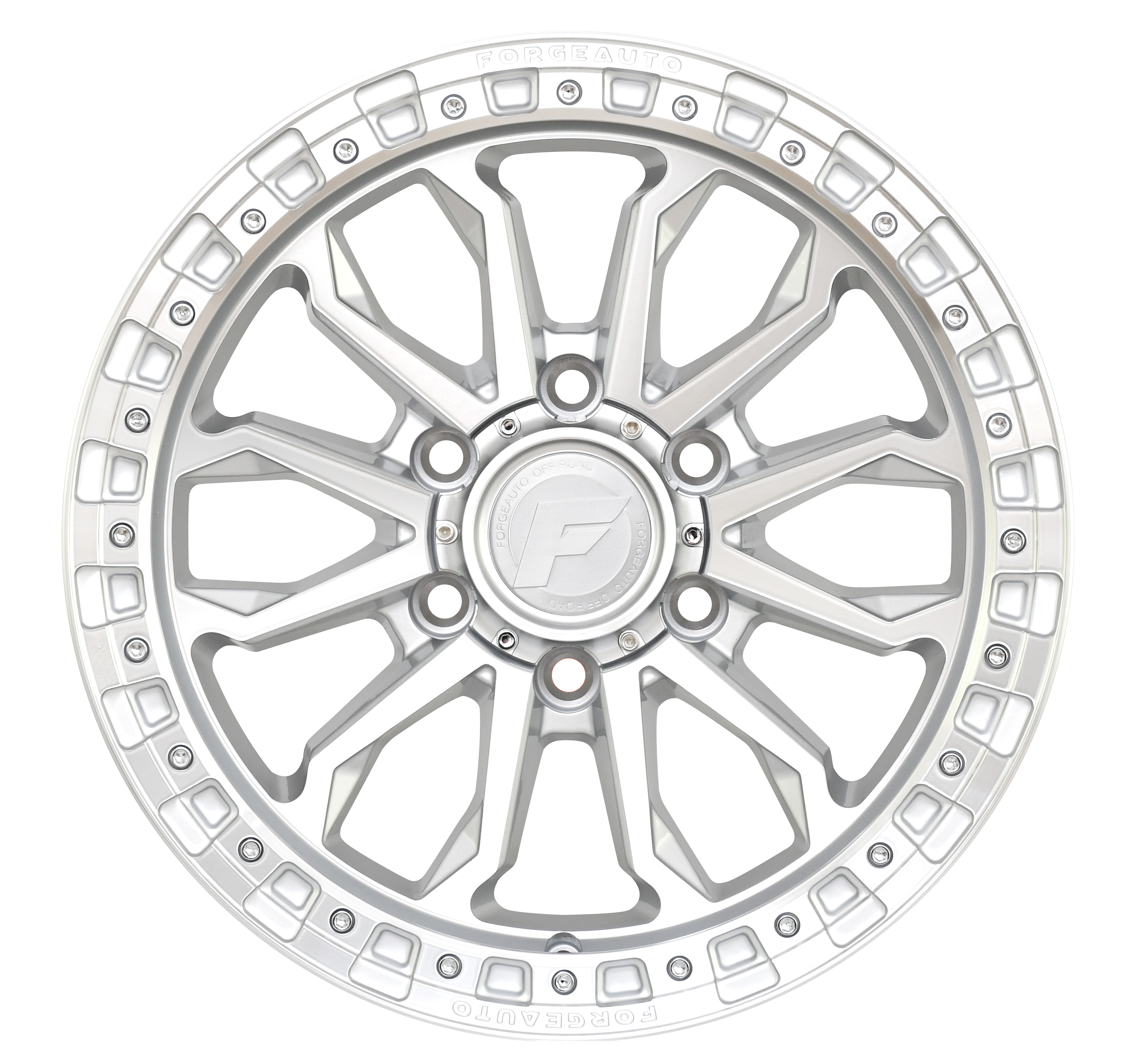 FORGEAUTO Wheel - IMPACT - SILVER MACHINED