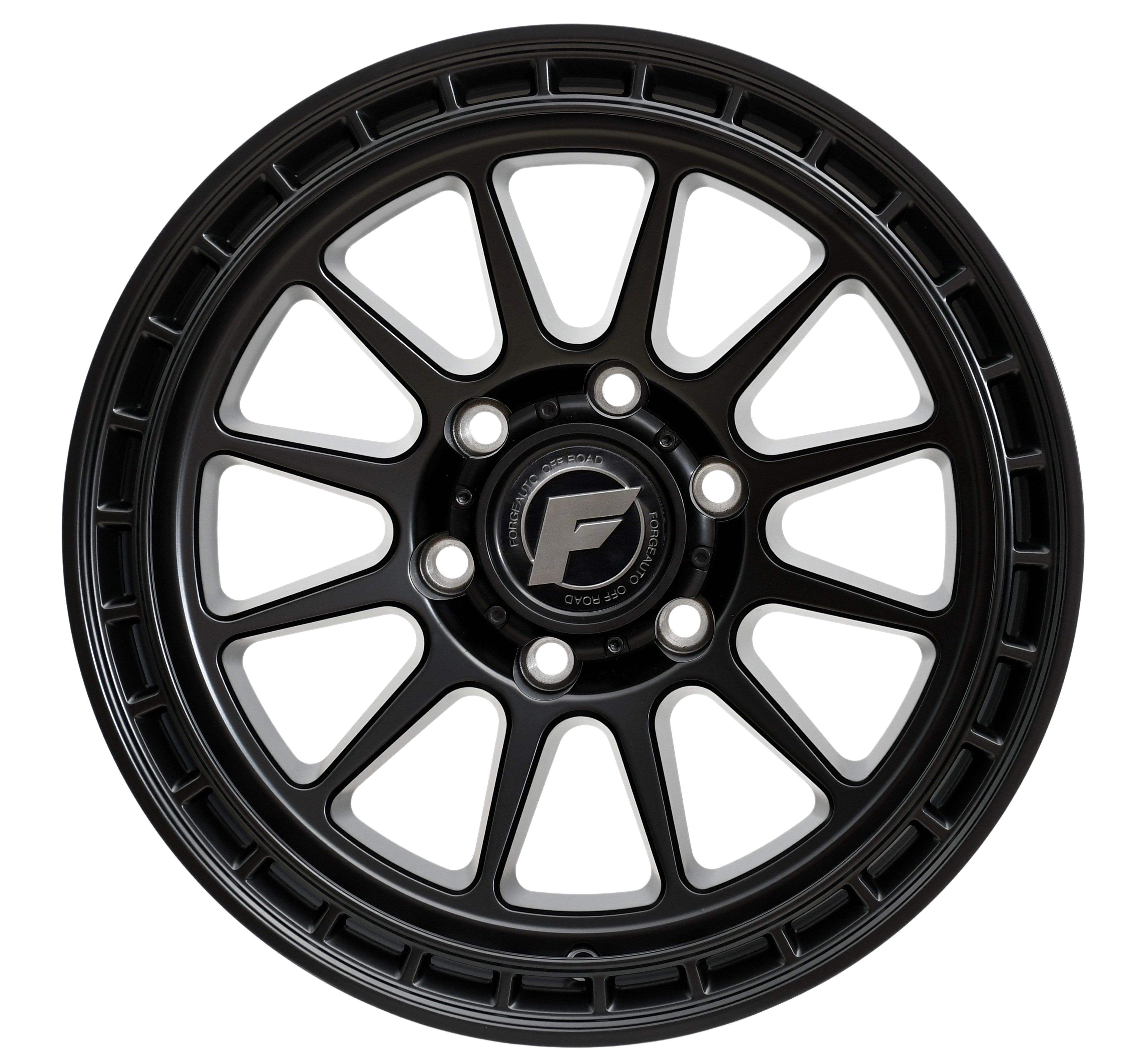 FORGEAUTO Wheel - REBEL - SATIN BLACK